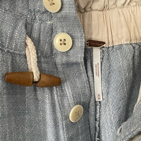 NWOT Free People Poncho balloon pants - Picture 4 of 10